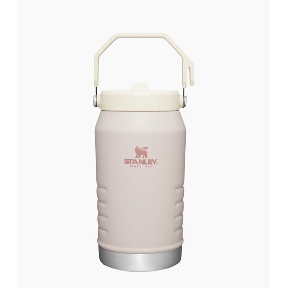 NEW Stanley Flip Straw Jug Rose Quartz Light Pink Hiking Workout Athletic Water - Picture 1 of 8